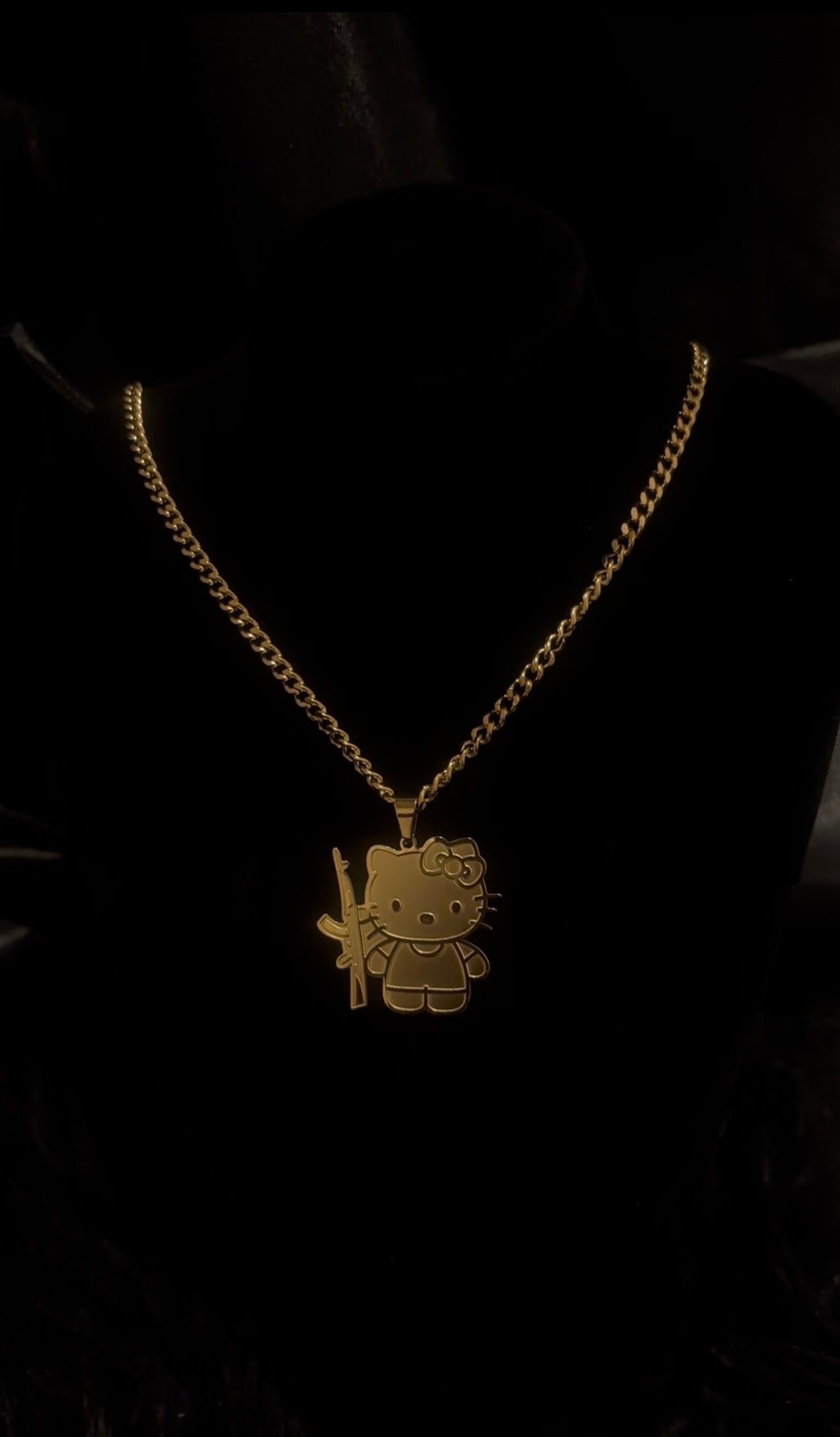 HK Gun Necklace