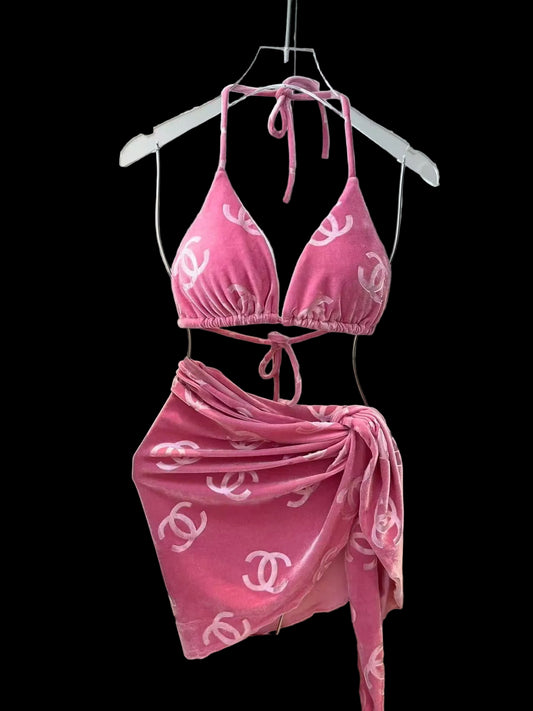 Bikini W Skirt Set