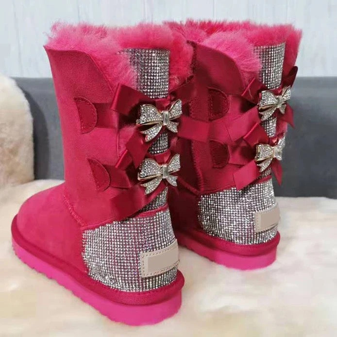 Rhinestone Boots