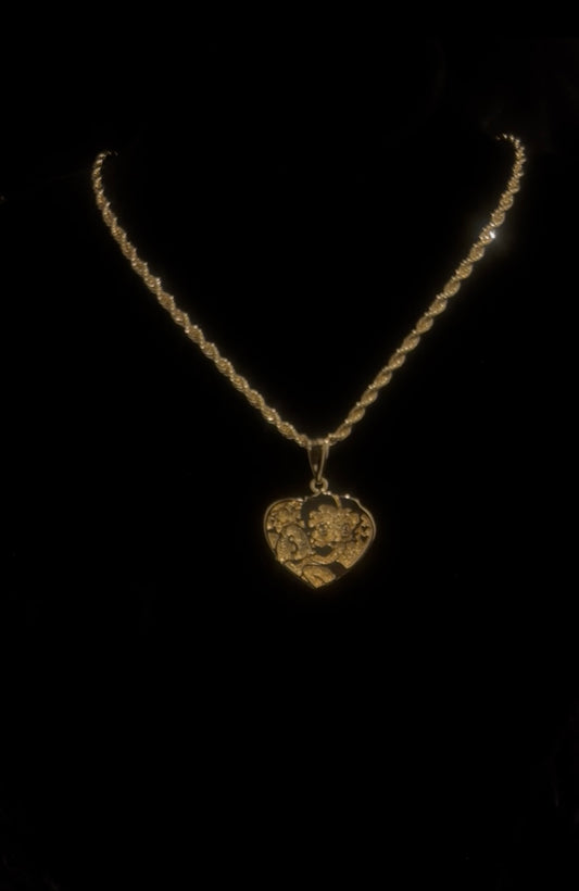 Betty Boop Money Bag Necklace