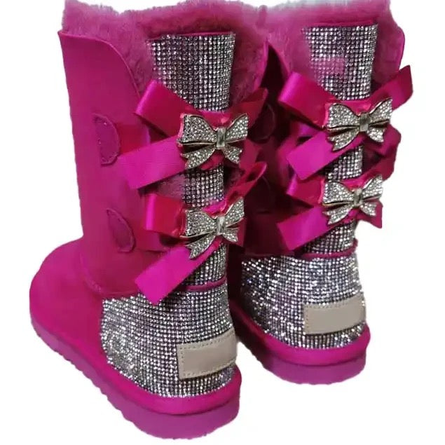 Rhinestone Boots