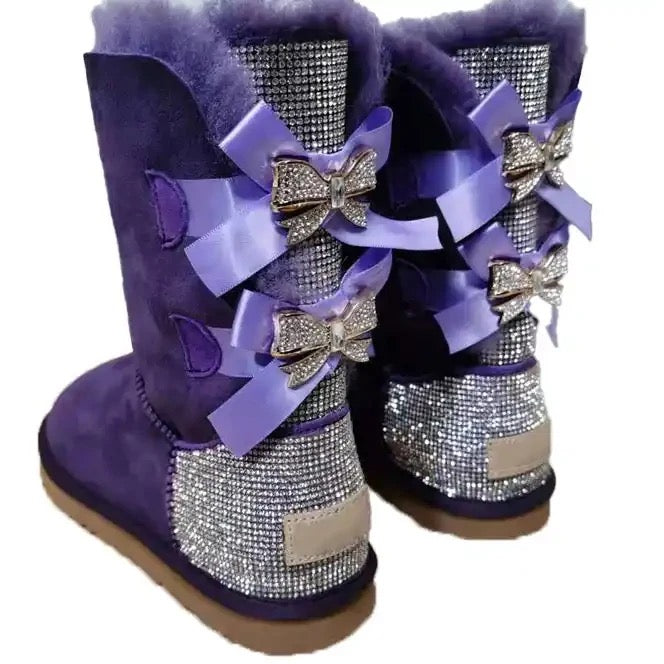 Rhinestone Boots