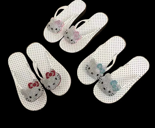 Polka Dot Kitty Sandals