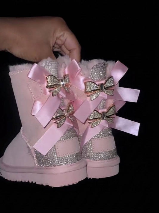 Kid Rhinestone Boots