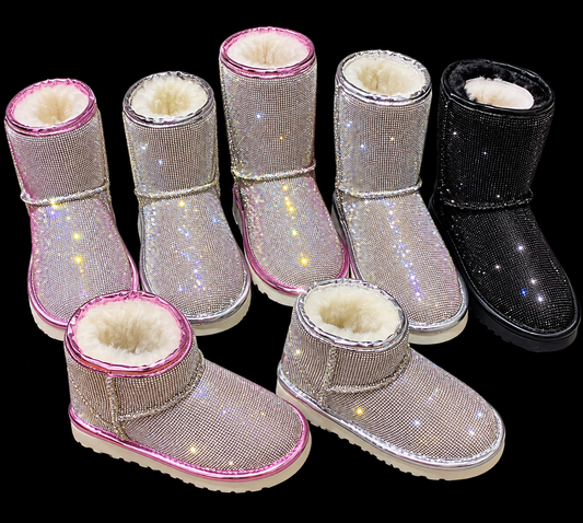 All Over ICE Rhinestone Boots