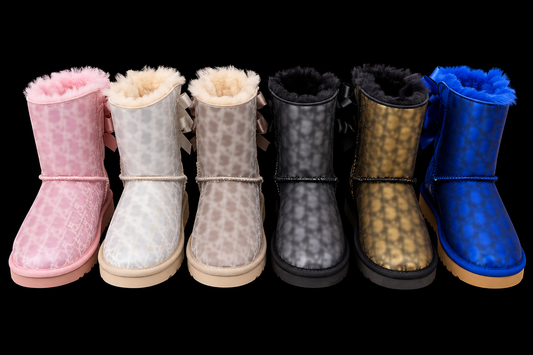 Monogram Baddie Boots