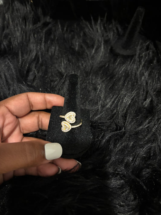 Twisted Heart Ring
